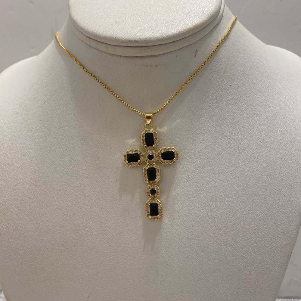 COPY - CHUNKY STATEMENT NECKLACE GG1 - Picture 3 of 7